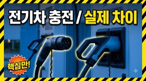50kW 급속과 100kW 초급속, 실제 차이