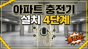 아파트 전기차 충전기 설치 절차, 4단계로 정리