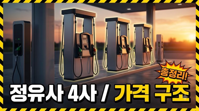 정유사 상표별 가격 구조 비교 — SK·GS·현대오일뱅크·S-OIL