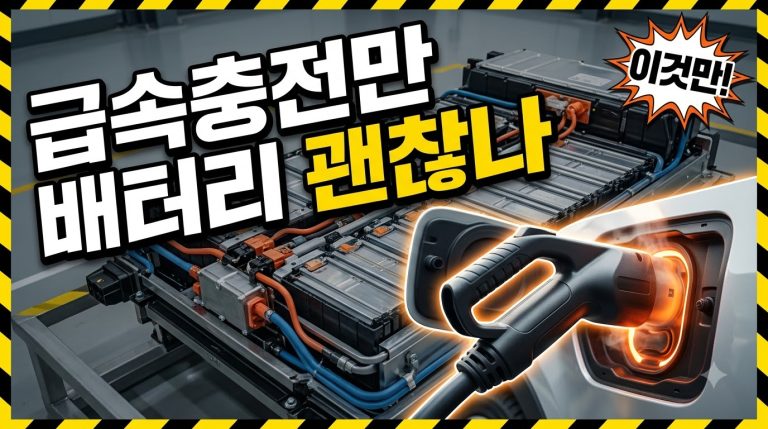 급속충전만 쓰면 배터리가 상하나