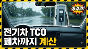 전기차 살까 말까? 총소유비용(TCO)으로 따지기