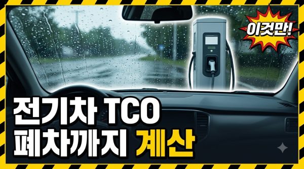 전기차 총소유비용(TCO) — 살까 말까 따져보는 법