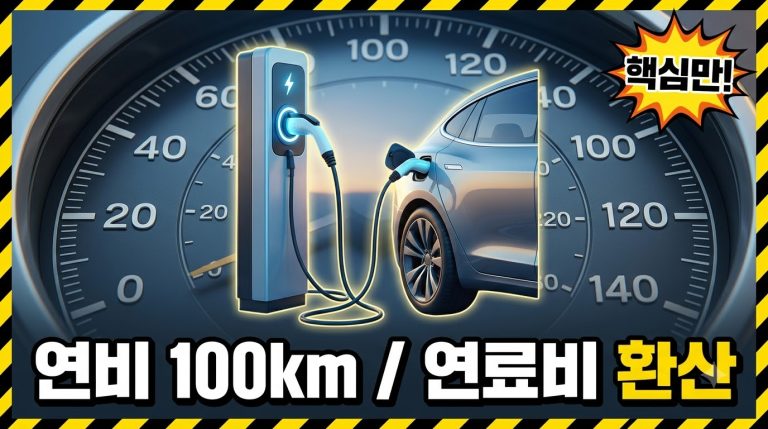 차종별 연비 — 연료비로 환산해 보는 관문