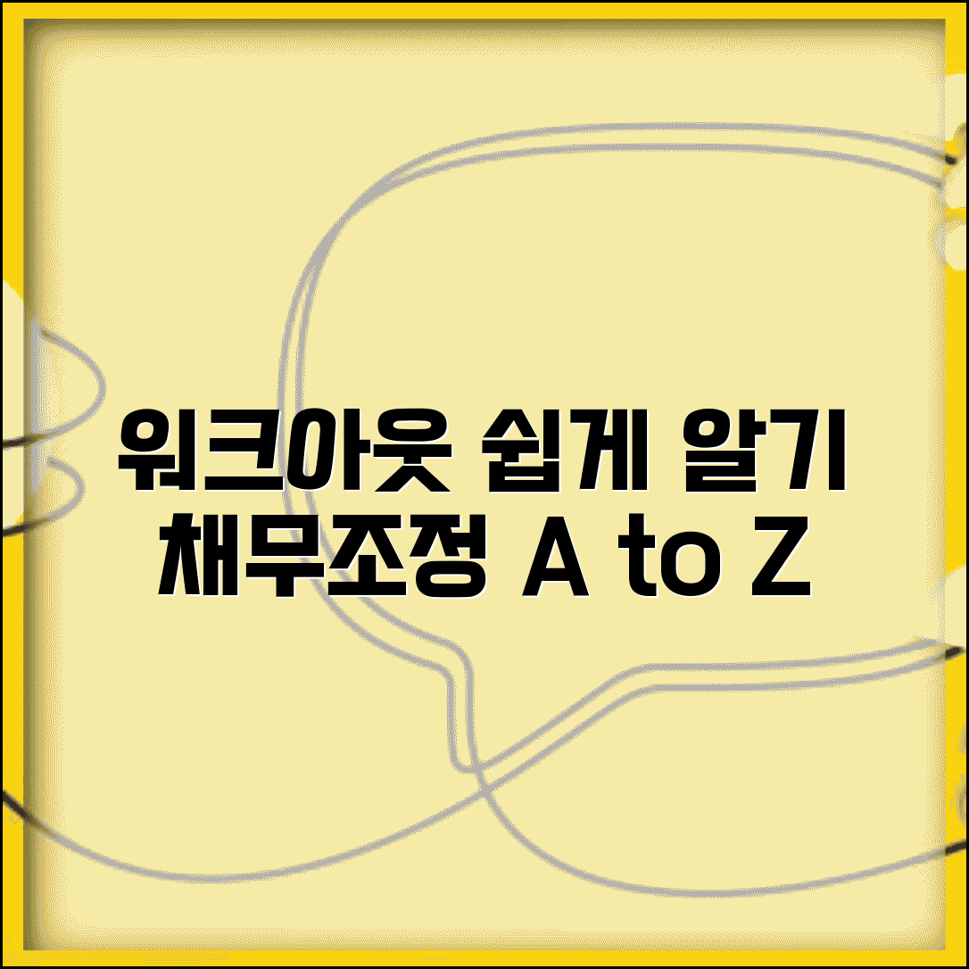 워크아웃이란 무엇인가 쉽게 설명 | 채무조정 개념 | 종류 | 절차 | 효과 | 장단점