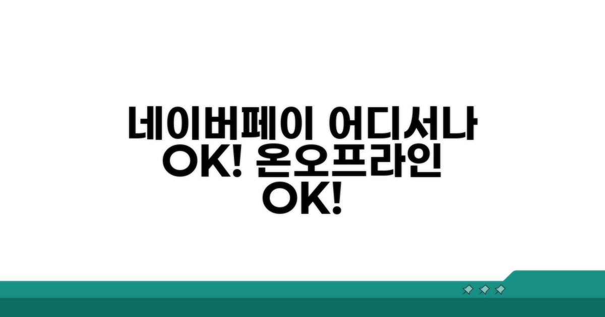 네이버페이 사용처 온라인 오프라인