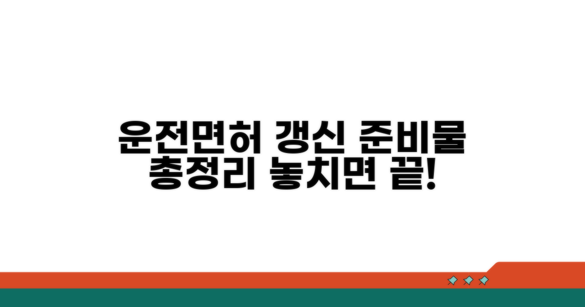 면허증 재발급 준비물 체크
