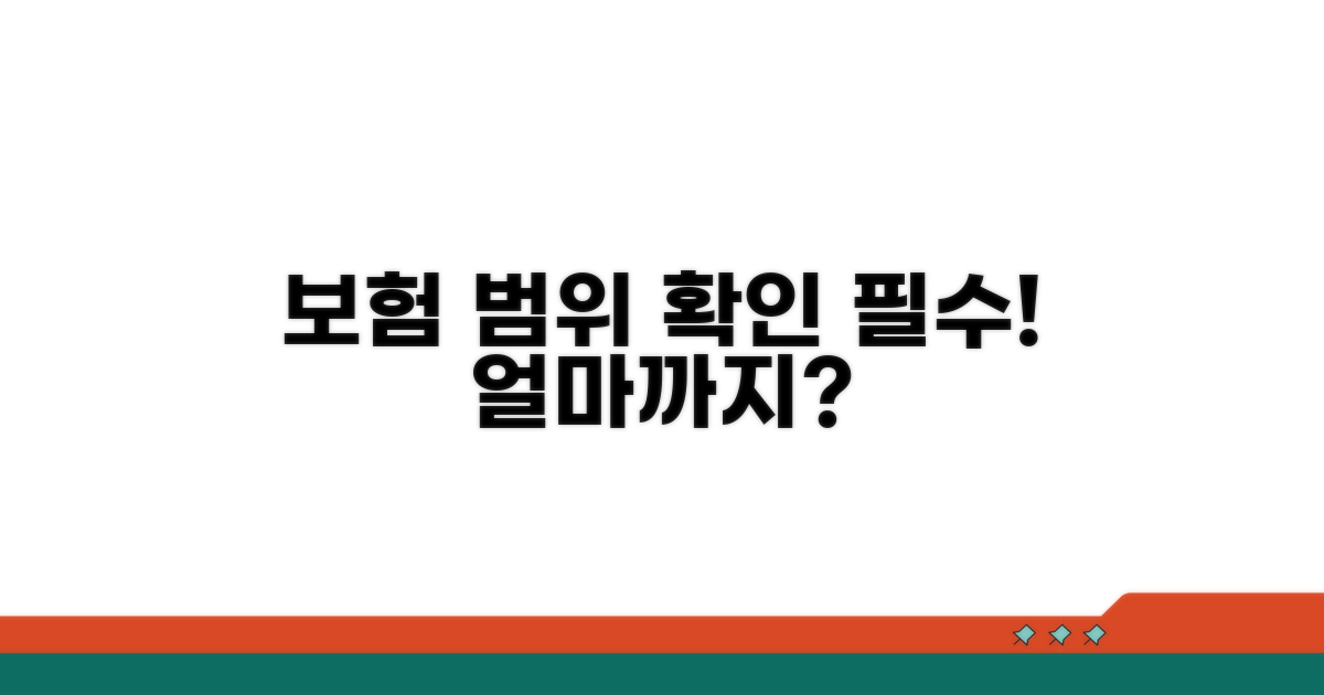 보험 적용, 어디까지 가능할까?