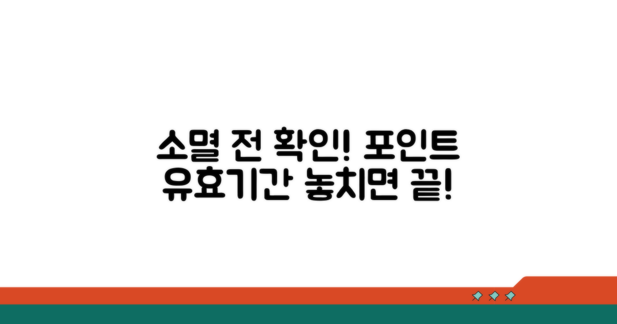 소멸 전 확인! 포인트 유효기간은?