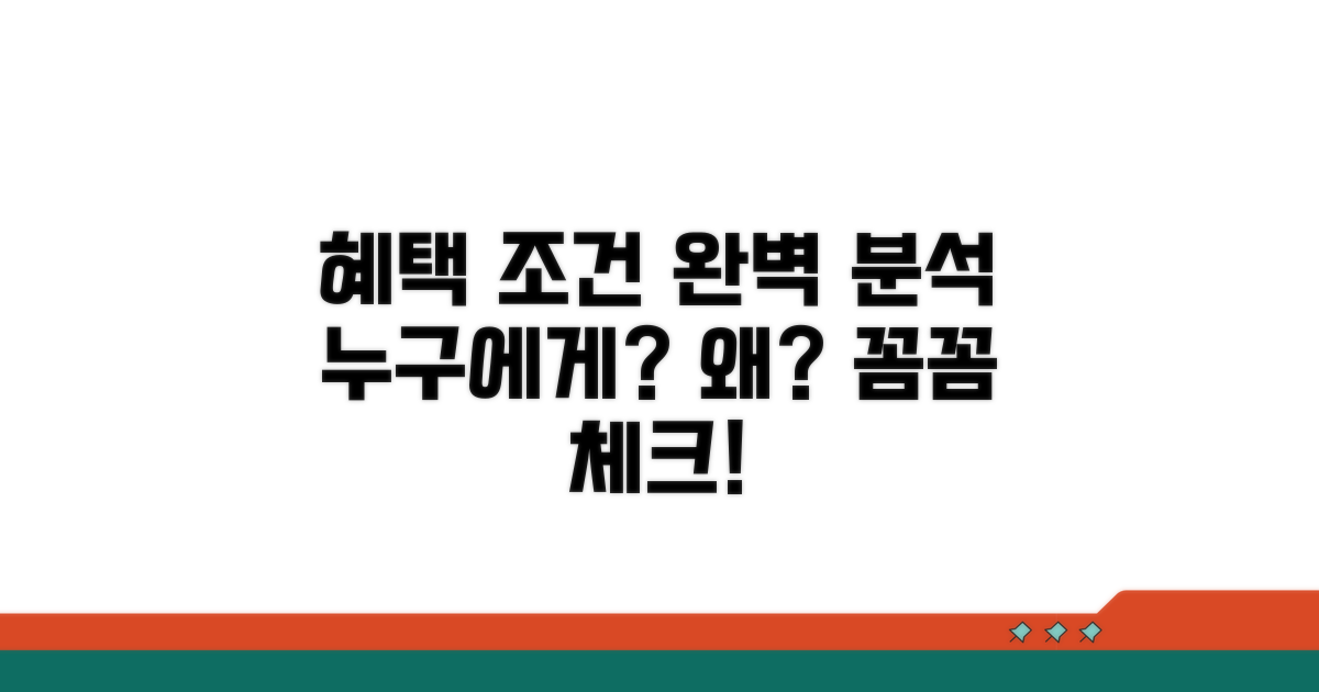 가입 대상과 혜택 조건 상세 분석