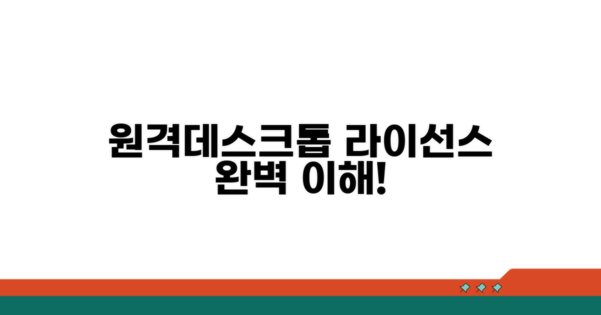 원격데스크톱 라이선스 기본 이해