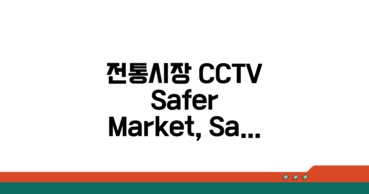 전통시장 CCTV 설치 필요성