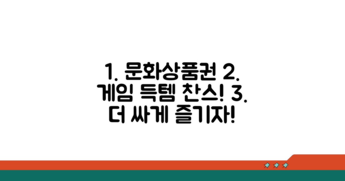 문화상품권으로 게임 더 싸게 즐기기