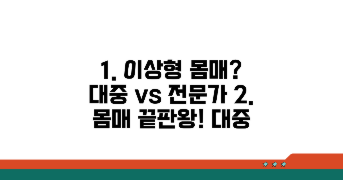 이상적인 체형, 대중과 전문가 의견 비교