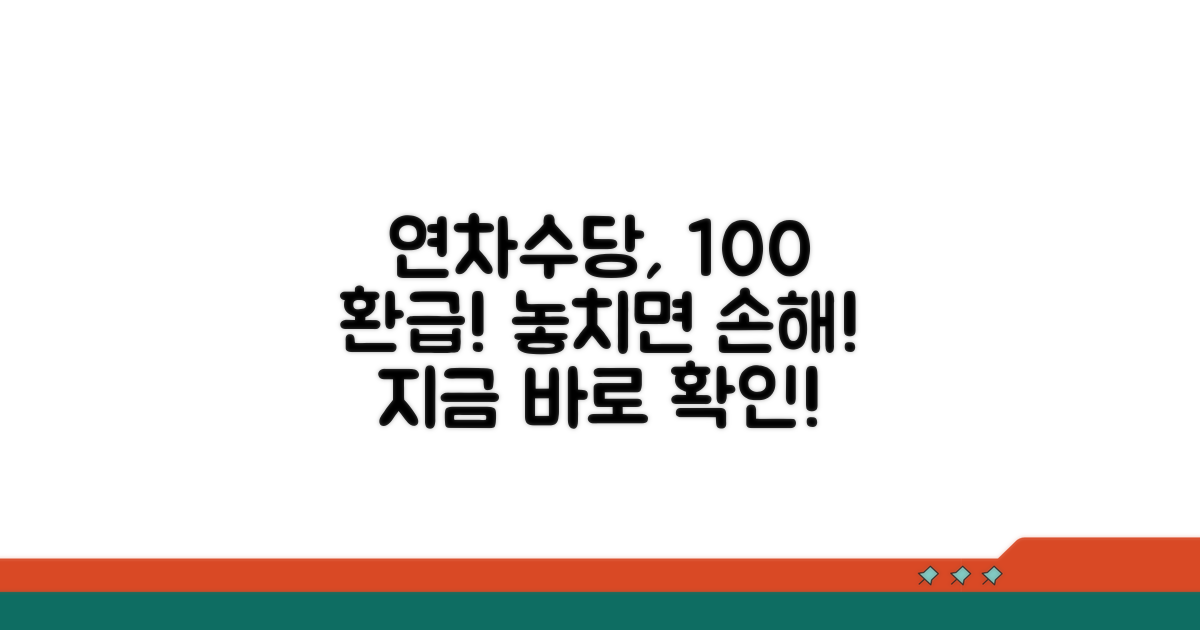 미사용 연차, 제대로 보상받기