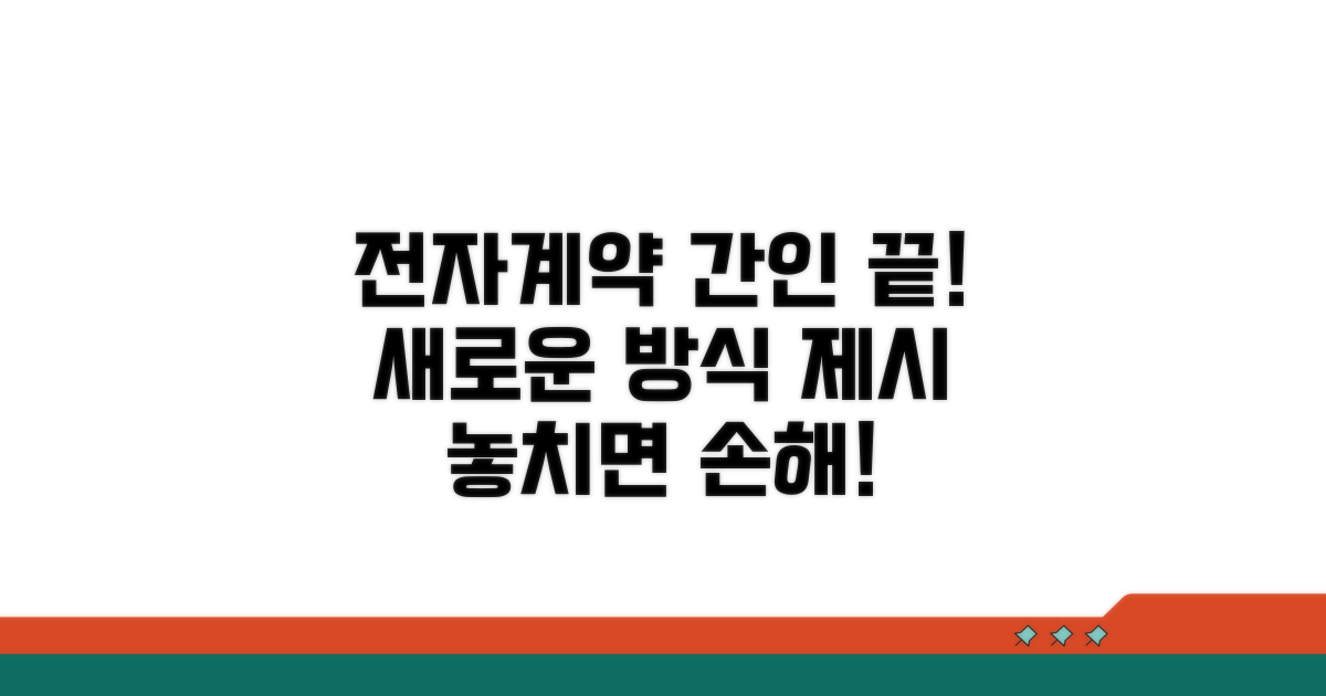 전자계약, 간인 대체 가능한 방법들