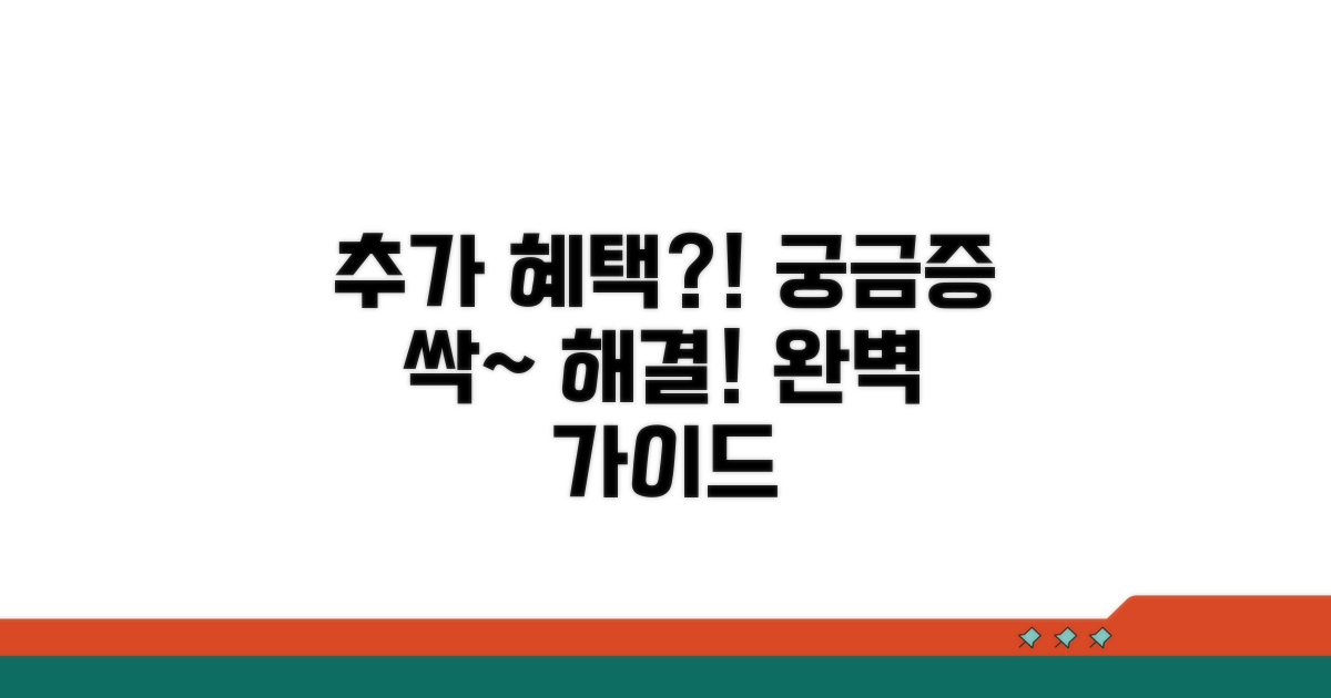 추가 혜택과 궁금증 해결 가이드