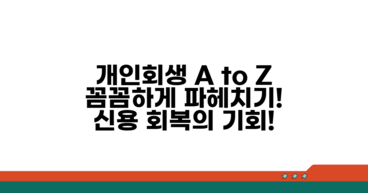 개인회생 개요와 장점