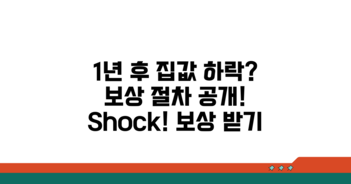 1년 후 집값 하락 시 보상 절차