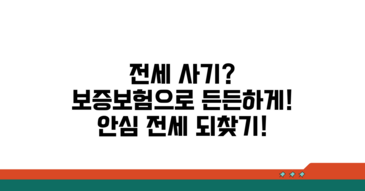 전세 사기 예방, 든든한 보증보험