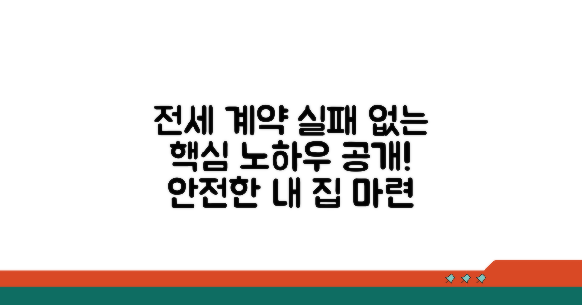 안전한 전세 계약 위한 핵심 노하우