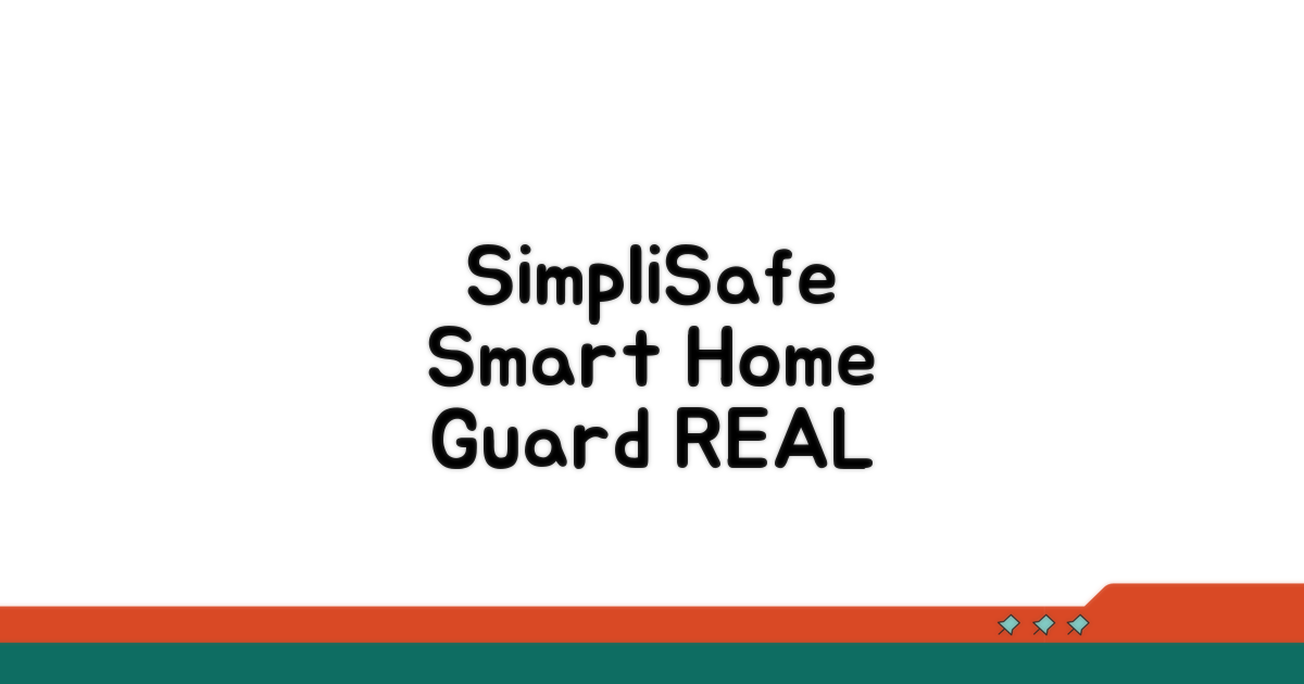 내 집 지키는 SimpliSafe 후기 모음