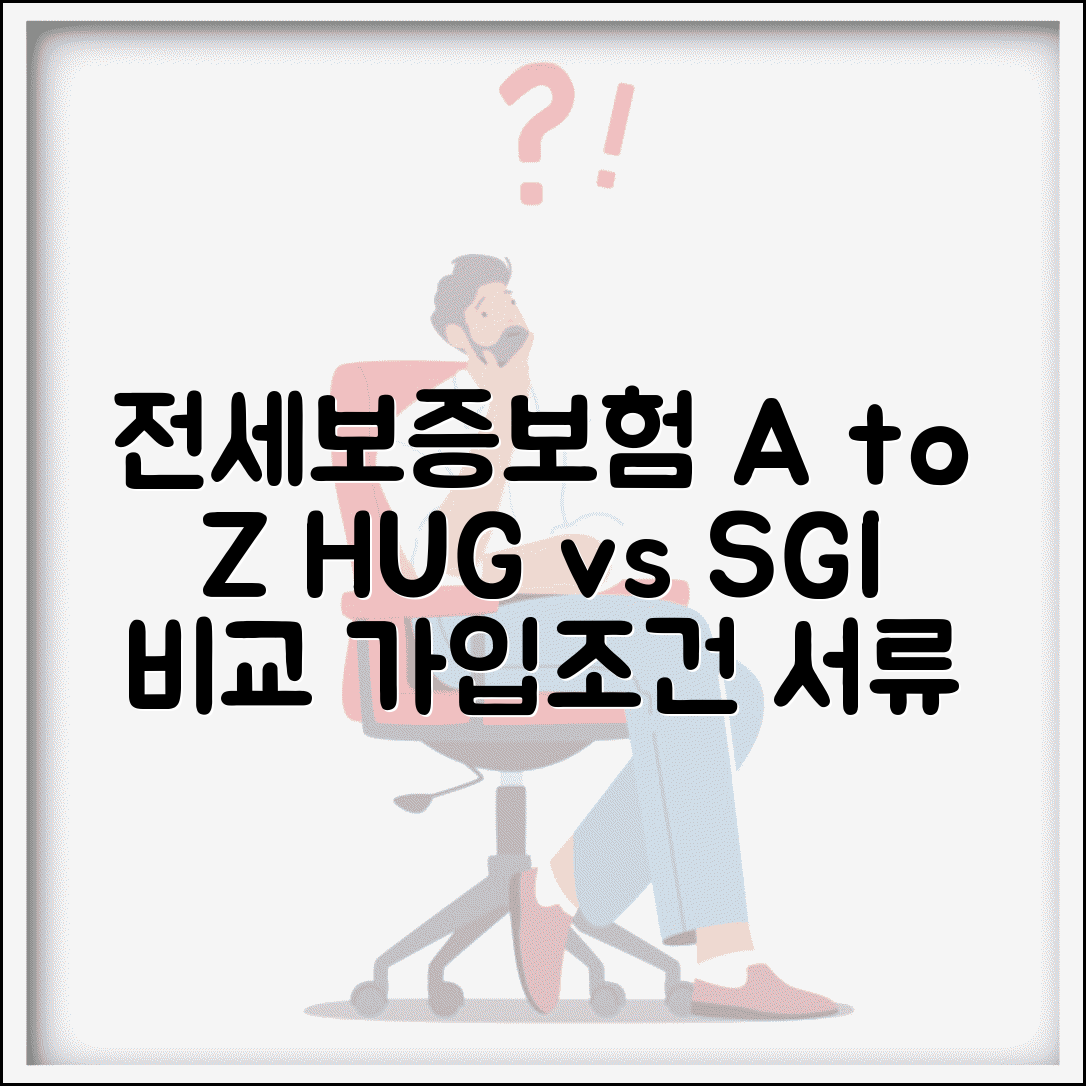 전세보증보험 가입조건 및 종류 | HUG, SGI 비교 및 필요서류 총정리