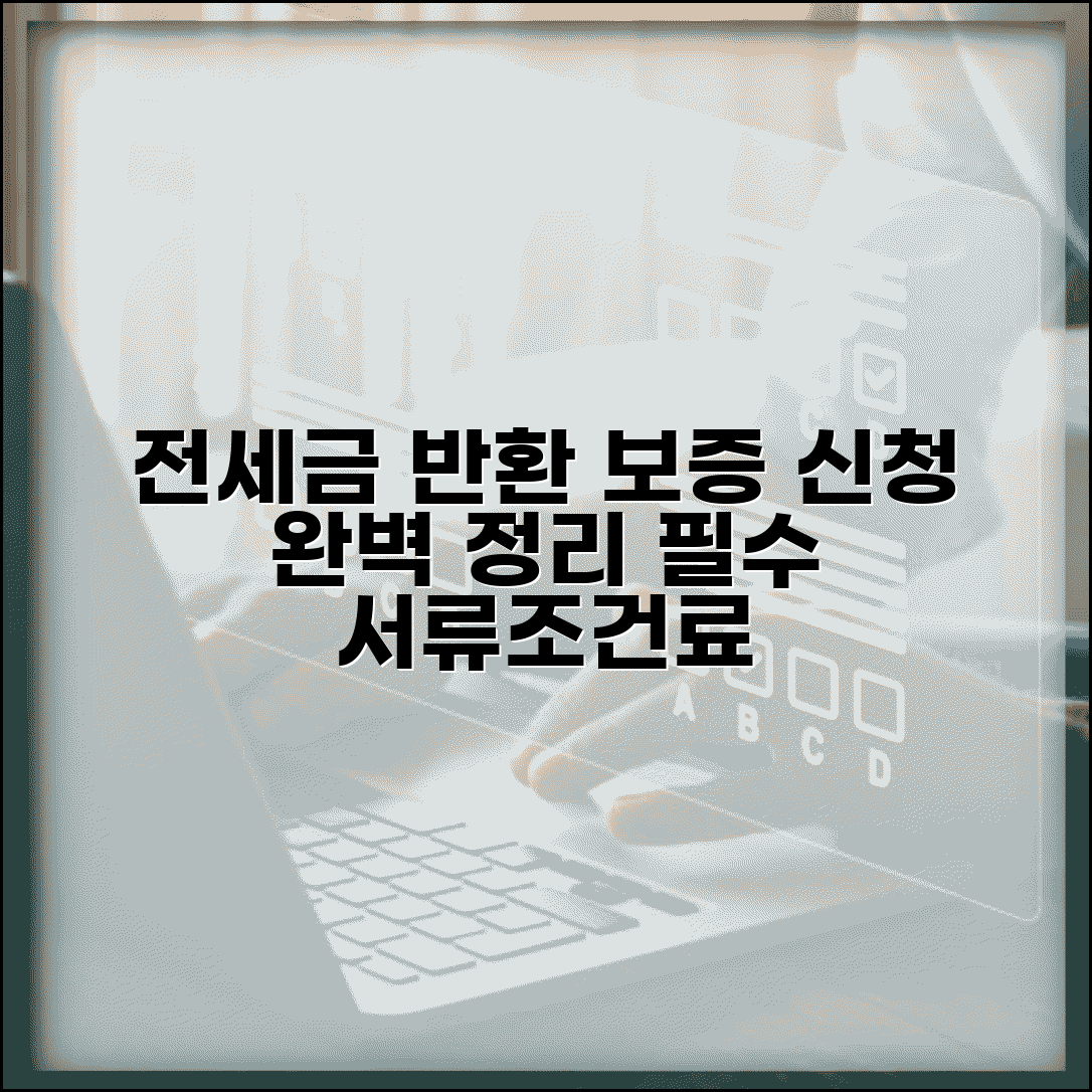 전세보증금반환보증 조건 및 신청방법 | 집주인 동의, 보증료, 필요서류 총정리