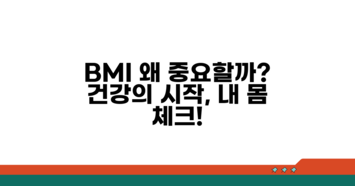 체질량지수, 왜 중요할까?