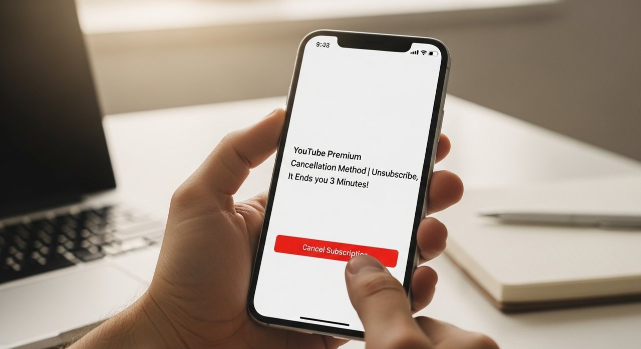유튜브 프리미엄 해지 방법 | 구독 취소, 3분이면 끝!