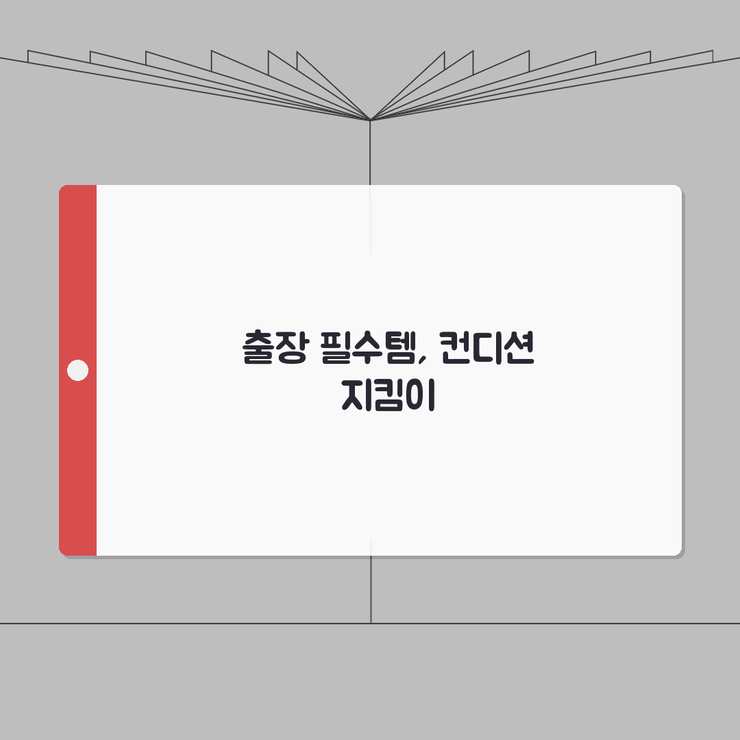출장 많은 직장인 컨디션 관리 짐 싸기 팁 완벽 가이드 총정리, 직접 해보니 이랬어요
