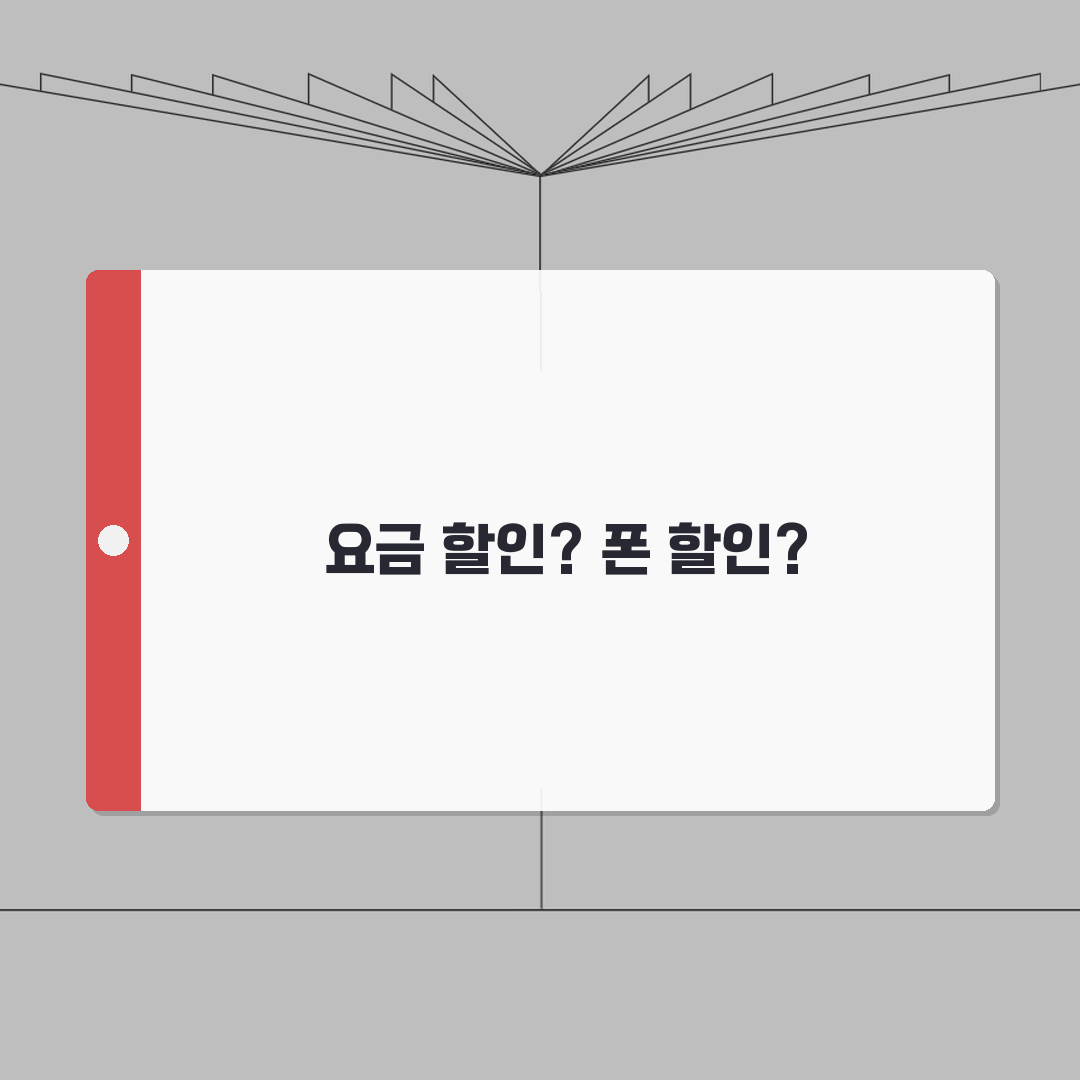 휴대폰 선택약정 할인 25% 공시지원금 | 요금 할인 vs 폰 할인 선택 총정리: 7가지