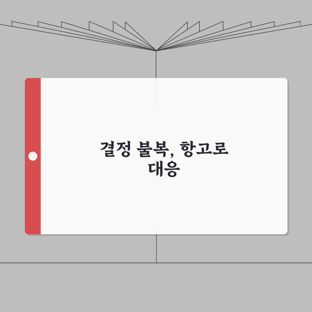 임시조치 항고 절차 가이드 | 불복 A to Z: 7단계 항고장 작성 및 심리 과정