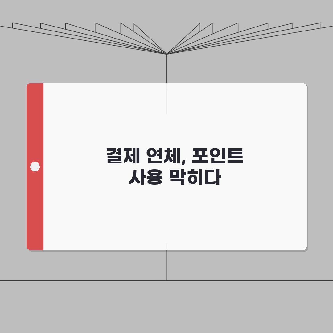 네이버페이 결제연체 시 포인트 사용제한 체험기, 솔직히 당황했어요