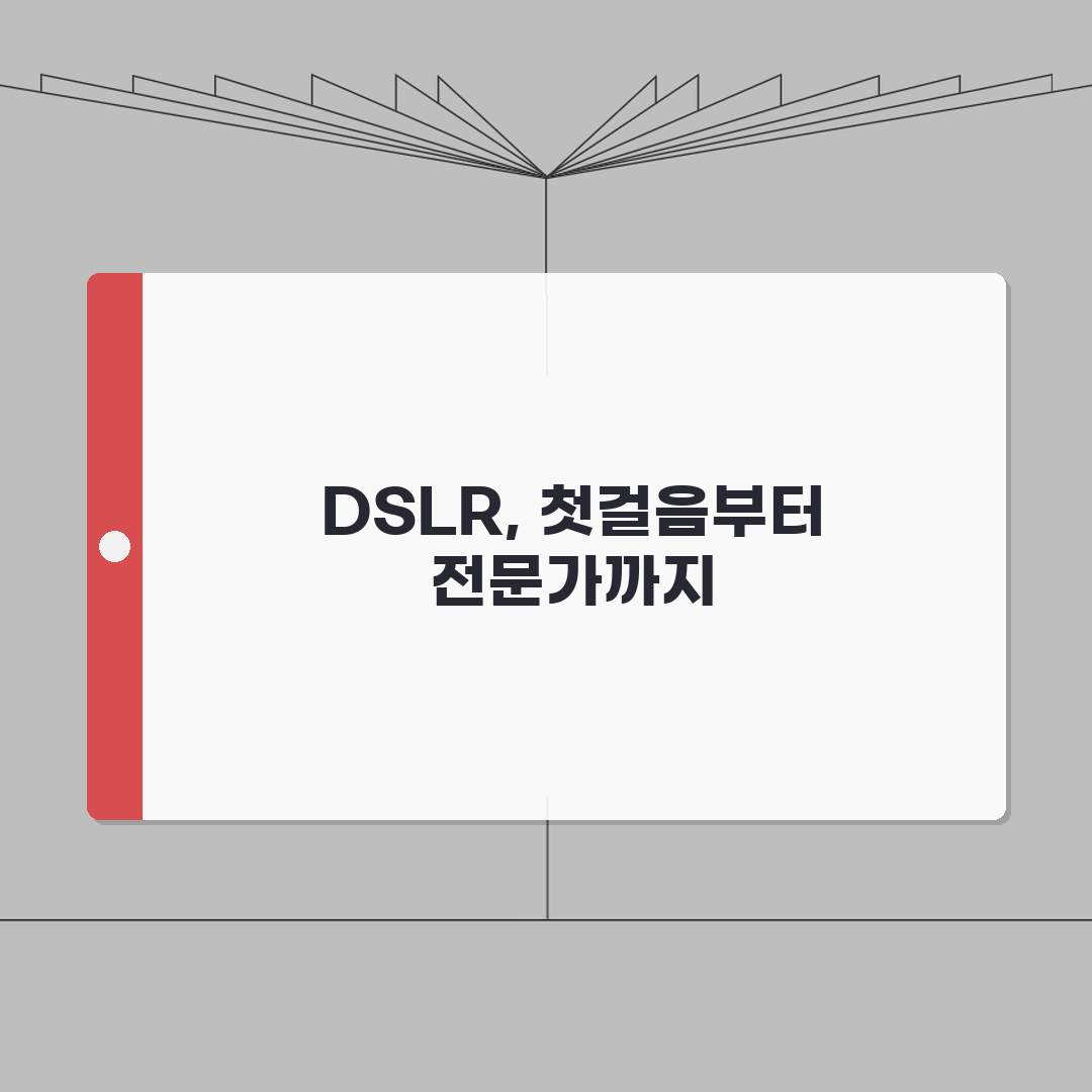 카메라 입문자 가이드 | DSLR 기초 설정과 촬영 팁: 7가지 필수 설정 완벽가이드